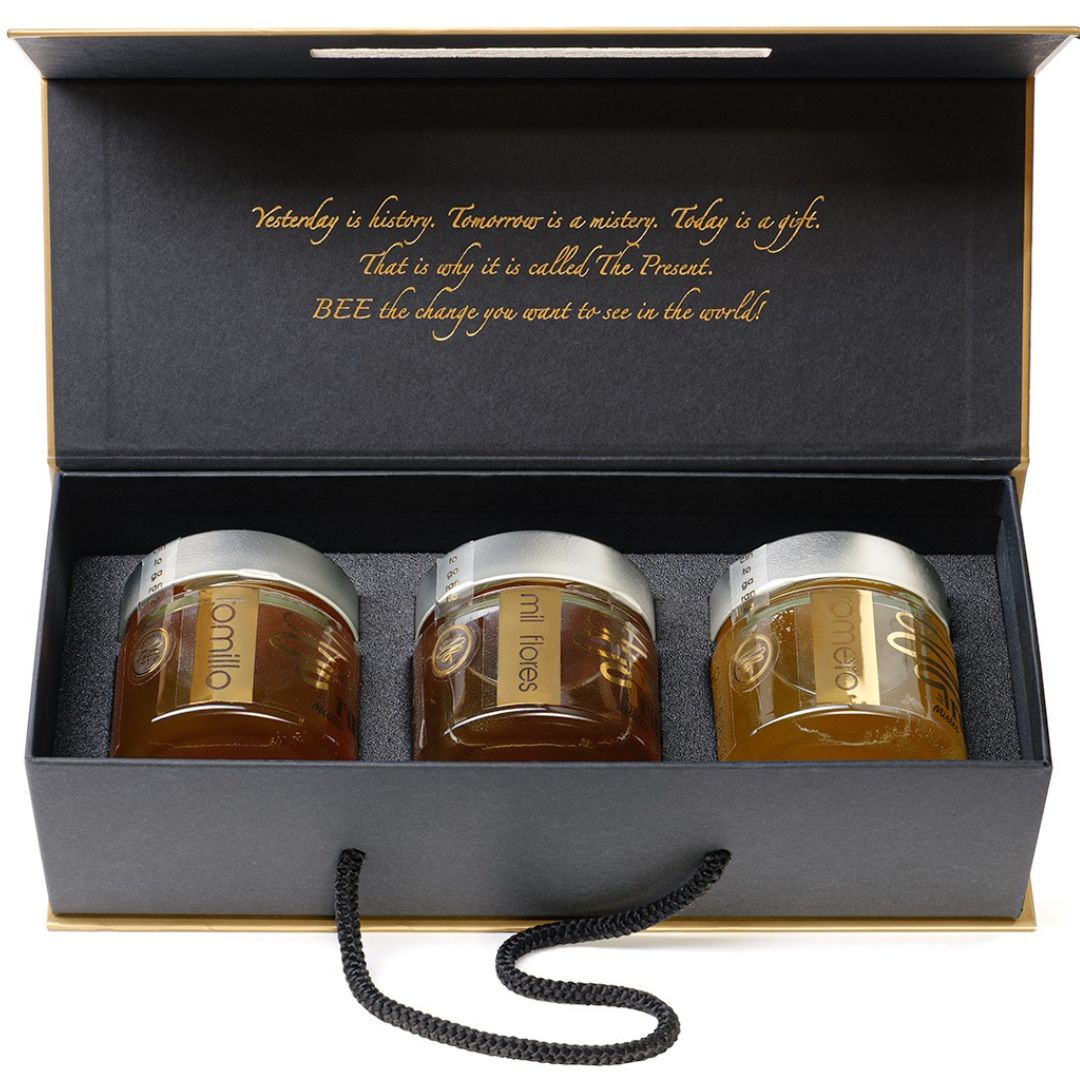Pack de tres mieles Bee Mine, Miel La Travina