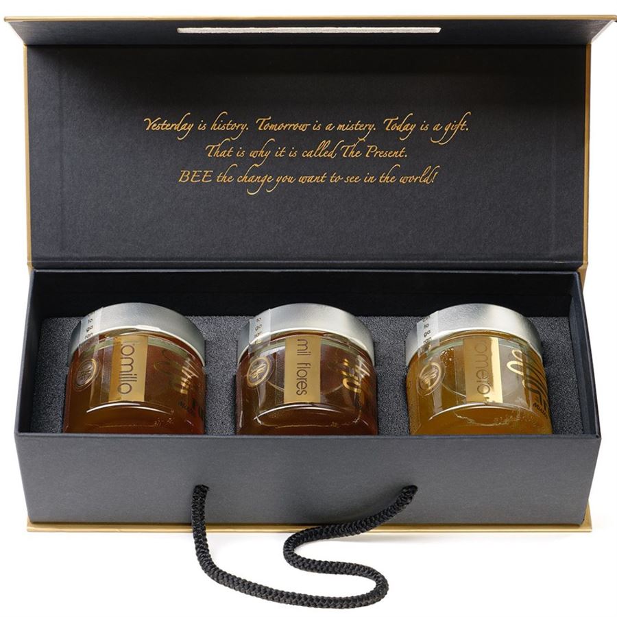 Pack de tres mieles Bee Mine, Miel La Travina