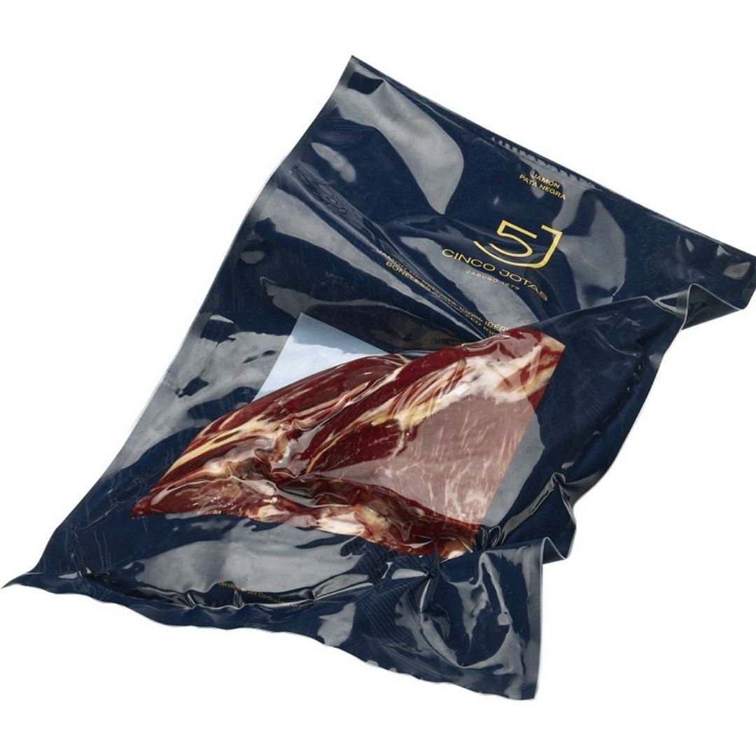 Jamón 100% ibérico deshuesado, Cinco Jotas