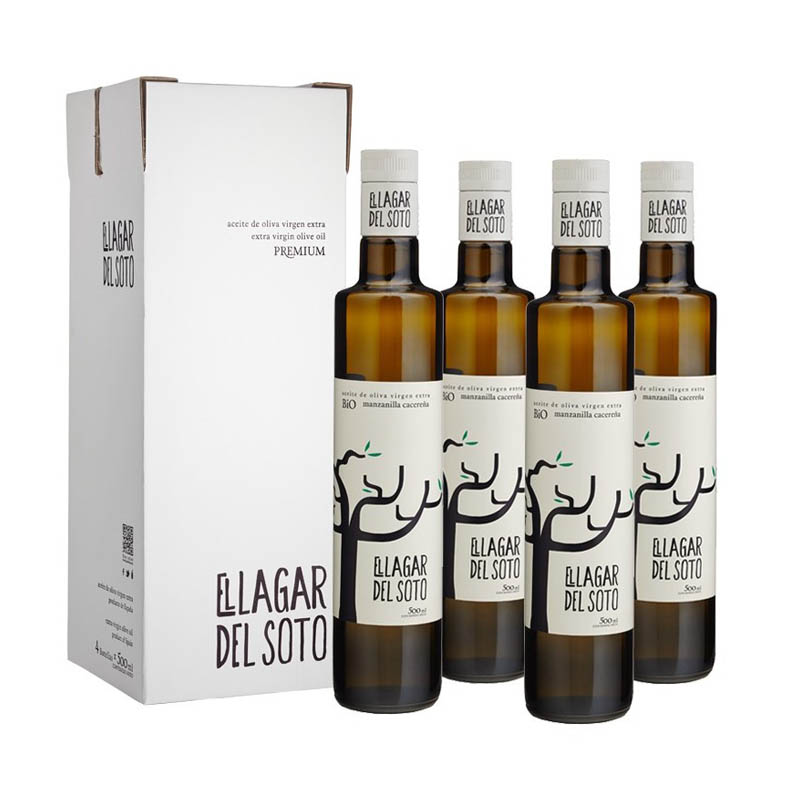 Aceite de Oliva Virgen Extra Lagar del Soto Ecológico, Manzanilla Cacereña Jacoliva
