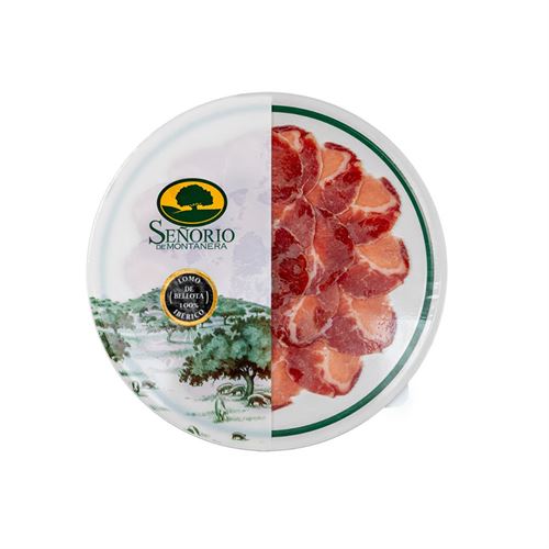 Sliced 100% Iberian acorn-fed folded loin, Señorio de Montanera