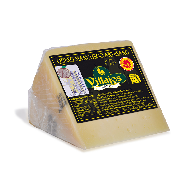 Queso Manchego D.O.P Añejo, Los Villajos