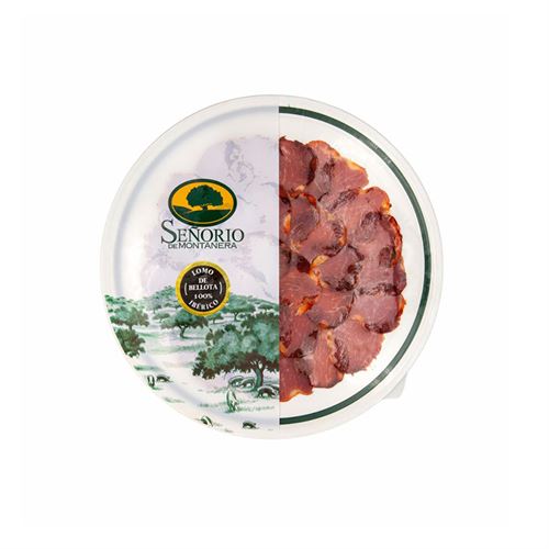 Sliced 100% Iberian acorn-fed loin, Señorío de Montanera