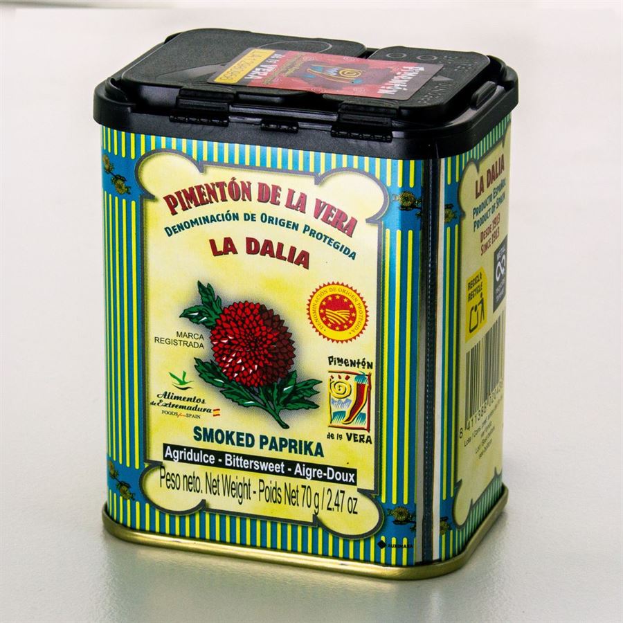Lata Pimentón de La Vera 70g D.O.P., La Dalia