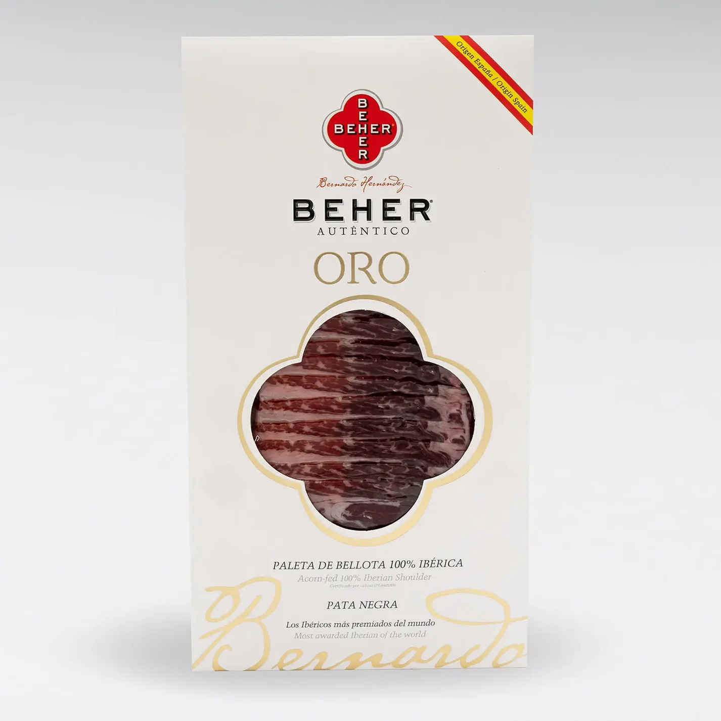 Paleta de Cebo de Campo 100% Ibérico Único loncheado, BEHER