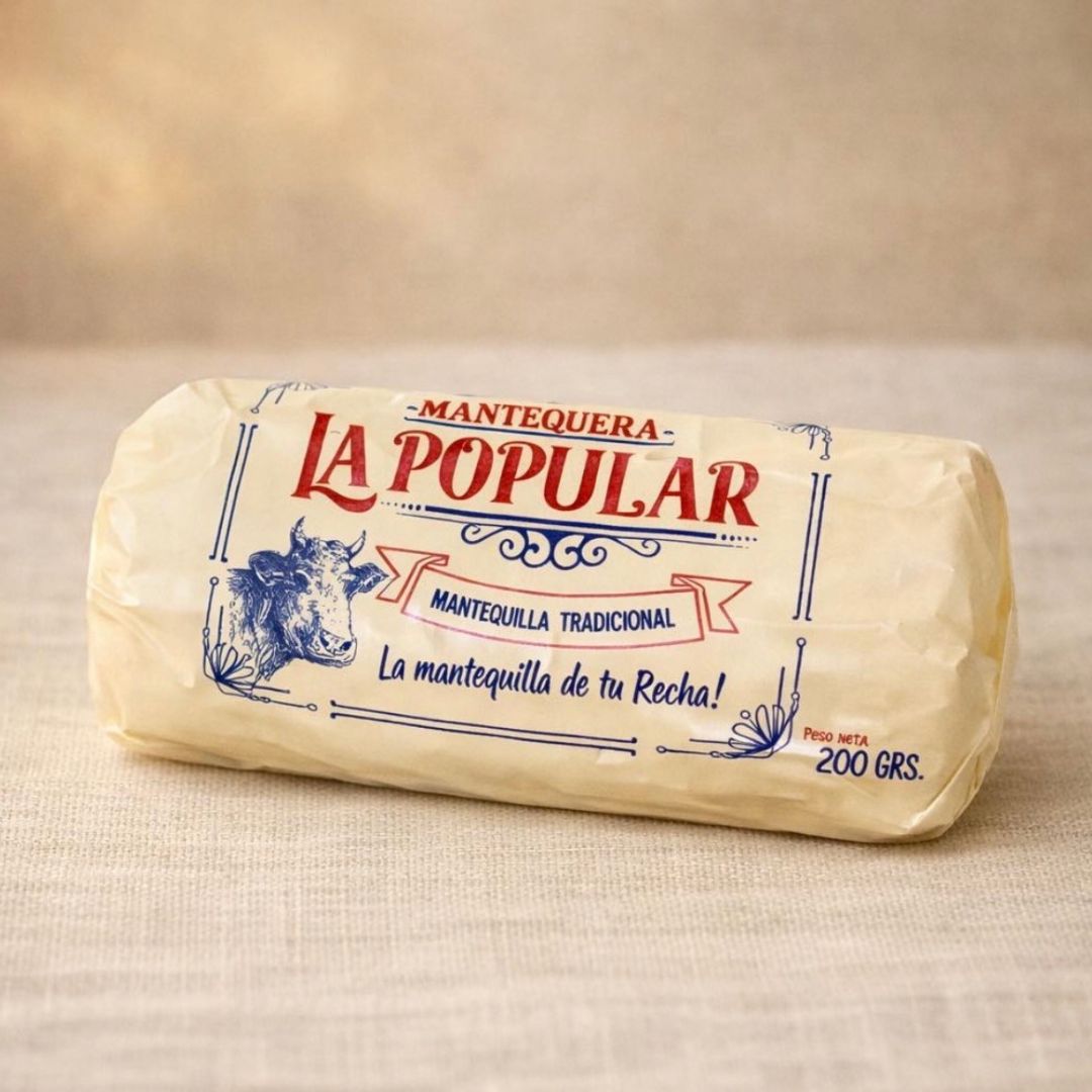 Mantequilla de vaca, La Popular