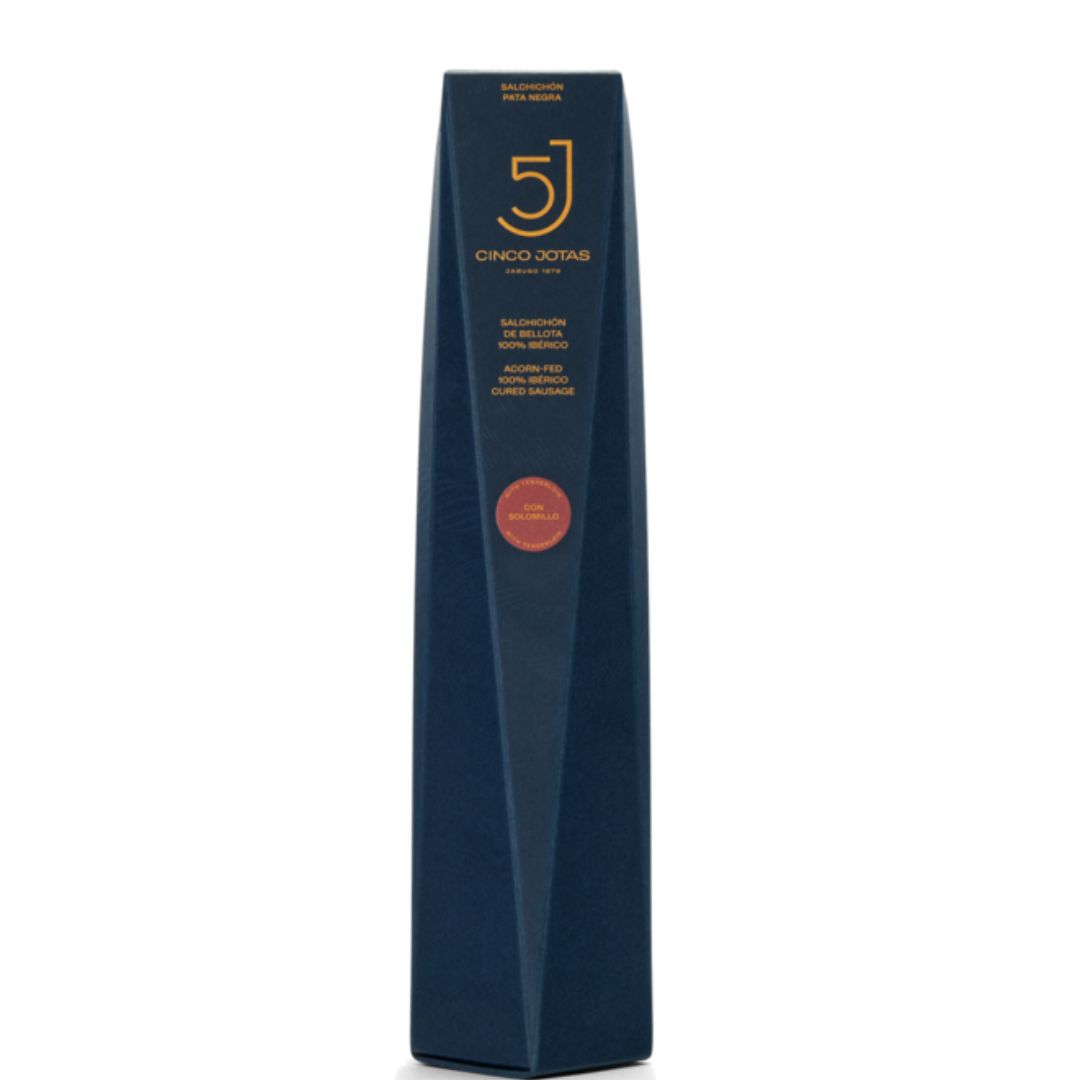 Salchichón de bellota 100% ibérico, Cinco Jotas