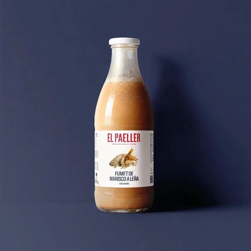 Fumet de Marisco a Leña con Sofrito, El Paeller