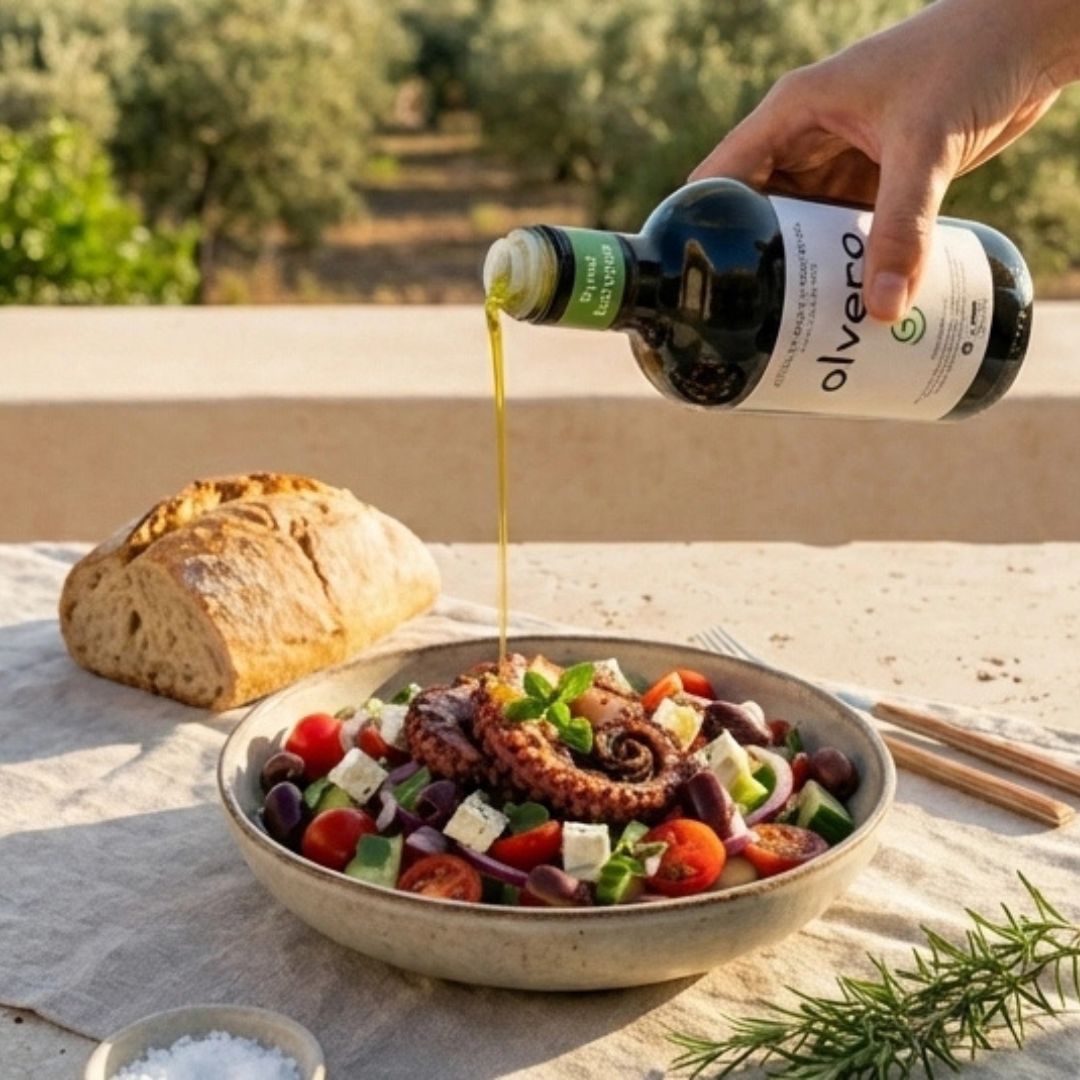 AOVE Picual Ecológico 500 ml Frutado Intenso Jaén, Olvero