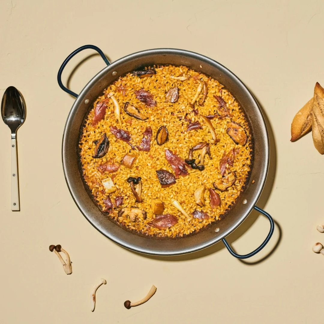 Paella de Pato y Setas, El Paeller