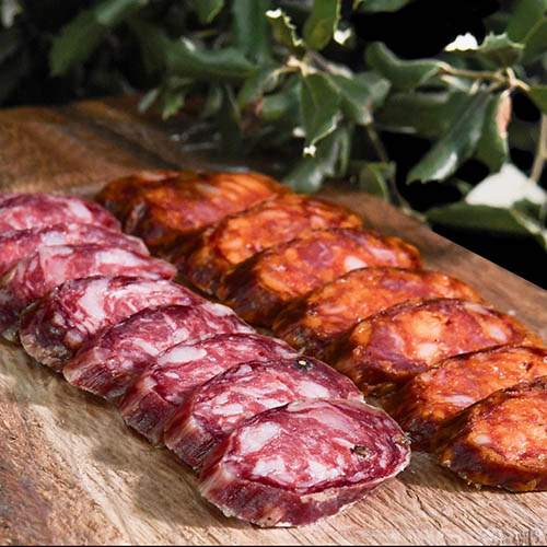 Chorizo rojo curado 100% Ibérico Bellota, Majada Pedroche