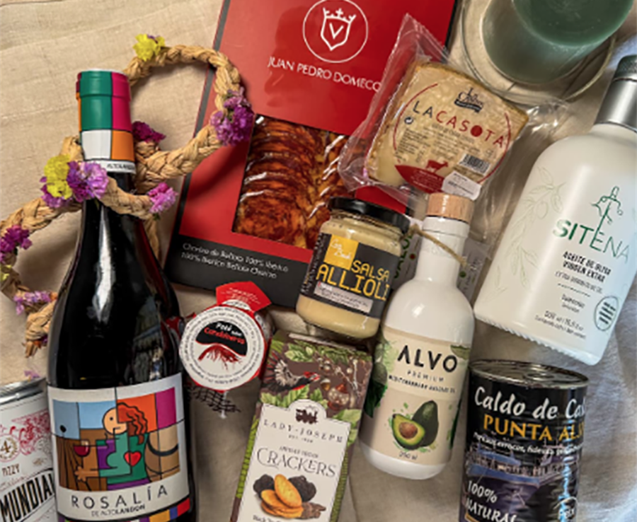 Livraison gratuite pour que le meilleur d'Espagne arrive chez toi en Europe.