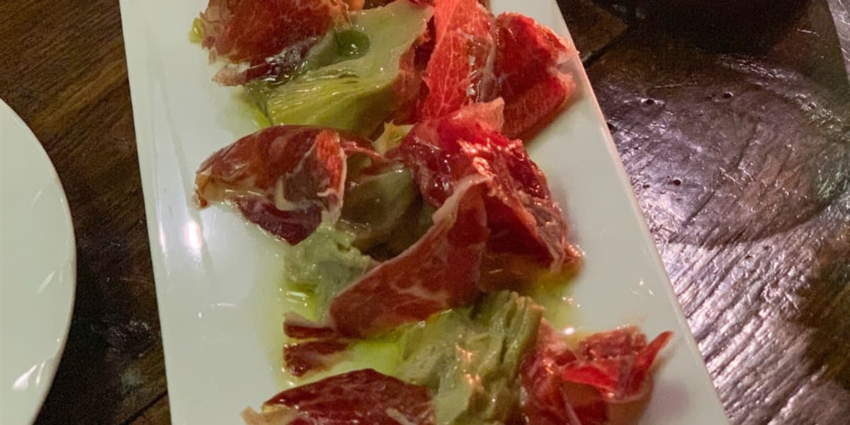 Fall Appetizer: Artichokes with Iberian Ham