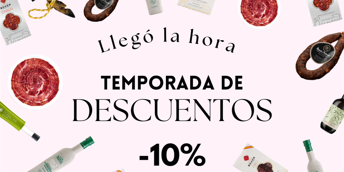 Enero gourmet: jamón ibérico, AOVE y embutidos con oferta
