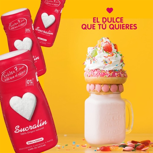 The pleasure of sweetness, without sugar.