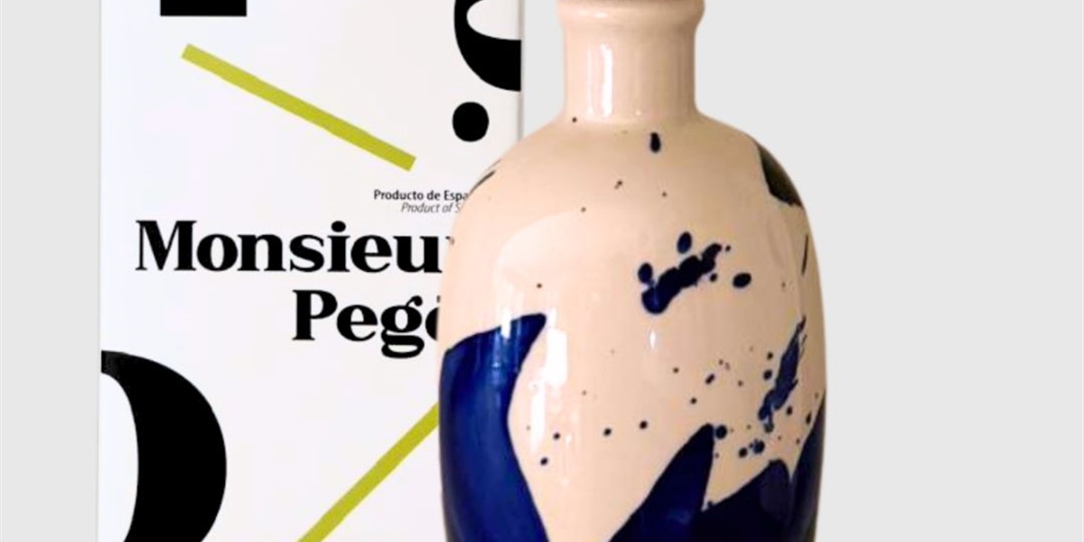 AOVE Cosecha Temprana Picual Monsieur Pegó: cuando el aceite se convierte en arte