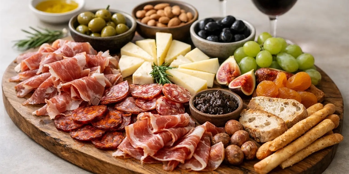 Cómo montar tabla ibérica gourmet con estilo