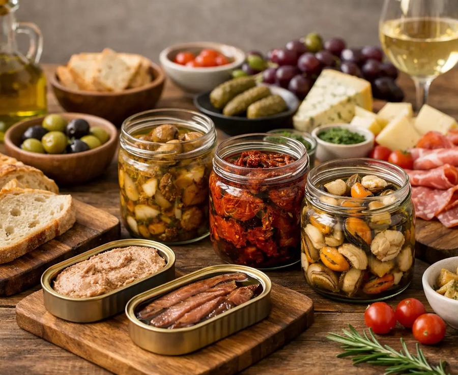 Con qué acompañar conservas gourmet