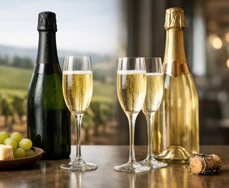 Diferencia entre cava y champagne