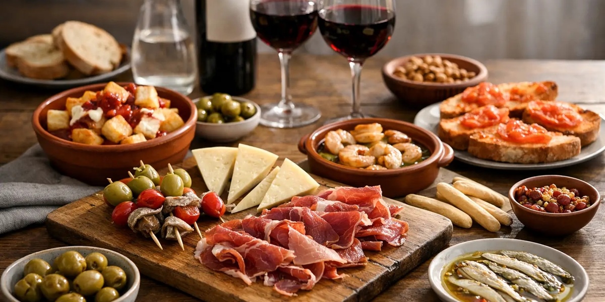 Cómo preparar un aperitivo español en casa
