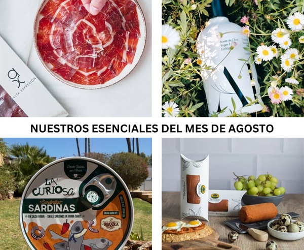 Los Esenciales Gourmet de Agosto ya están aquí