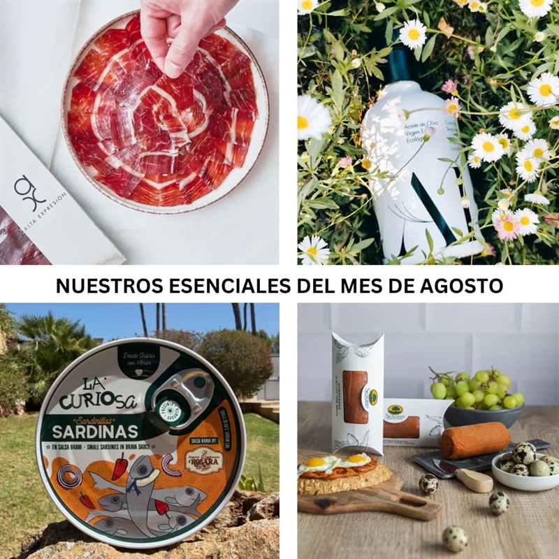 Los Esenciales Gourmet de Agosto ya están aquí