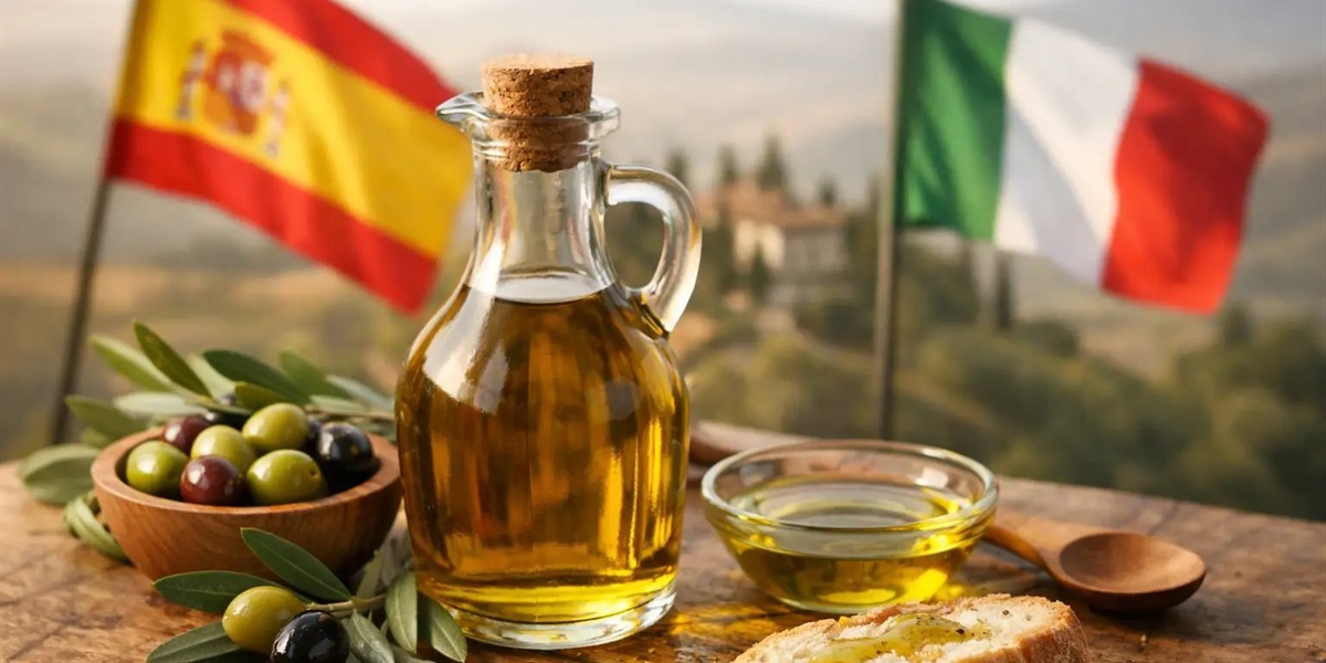 Acheter de l'huile d'olive espagnole en Italie