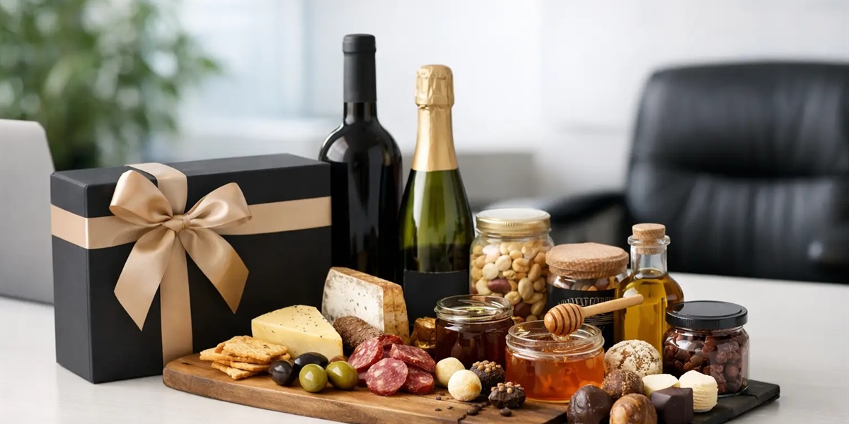 Guía de regalos gourmet corporativos con acierto