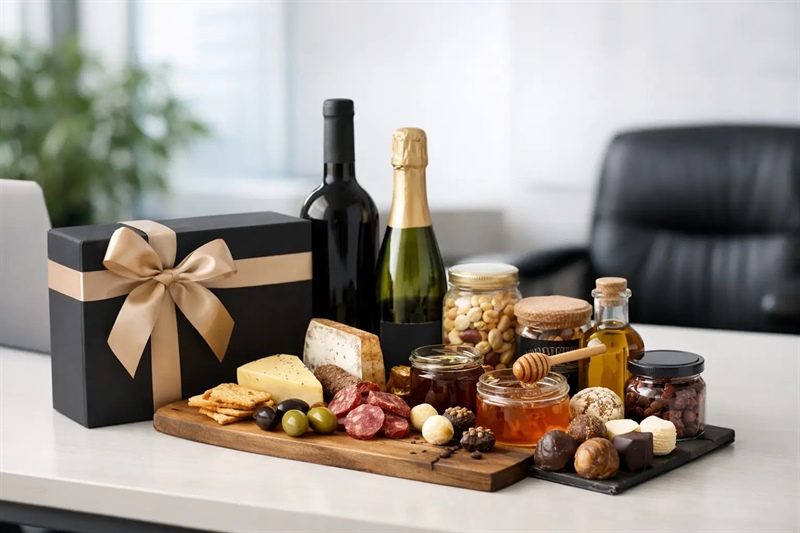 Guía de regalos gourmet corporativos con acierto