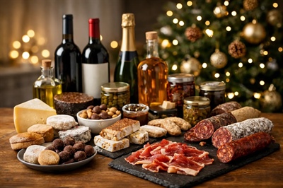 Comprar lote gourmet para Navidad bien