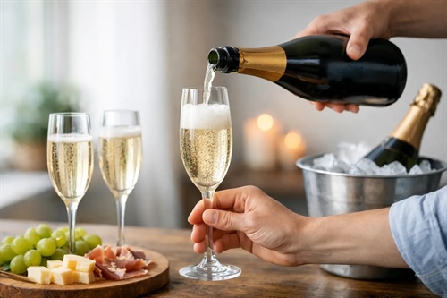 Cómo servir cava en casa y acertar siempre