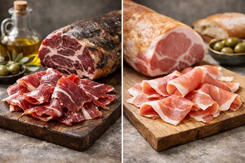 Jamón ibérico vs serrano: qué cambia de verdad