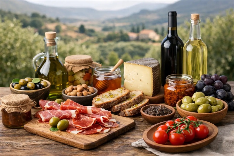 Productos gourmet ecológicos españoles