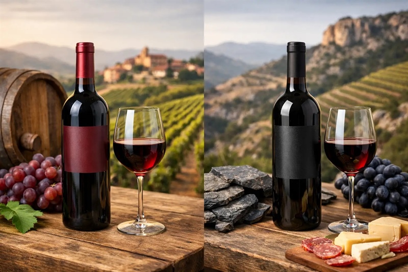 Vino Rioja o Priorat: cuál elegir según la ocasión