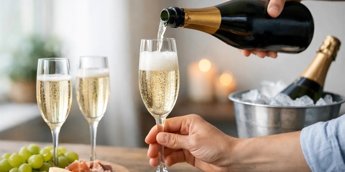 Cómo servir cava en casa y acertar siempre
