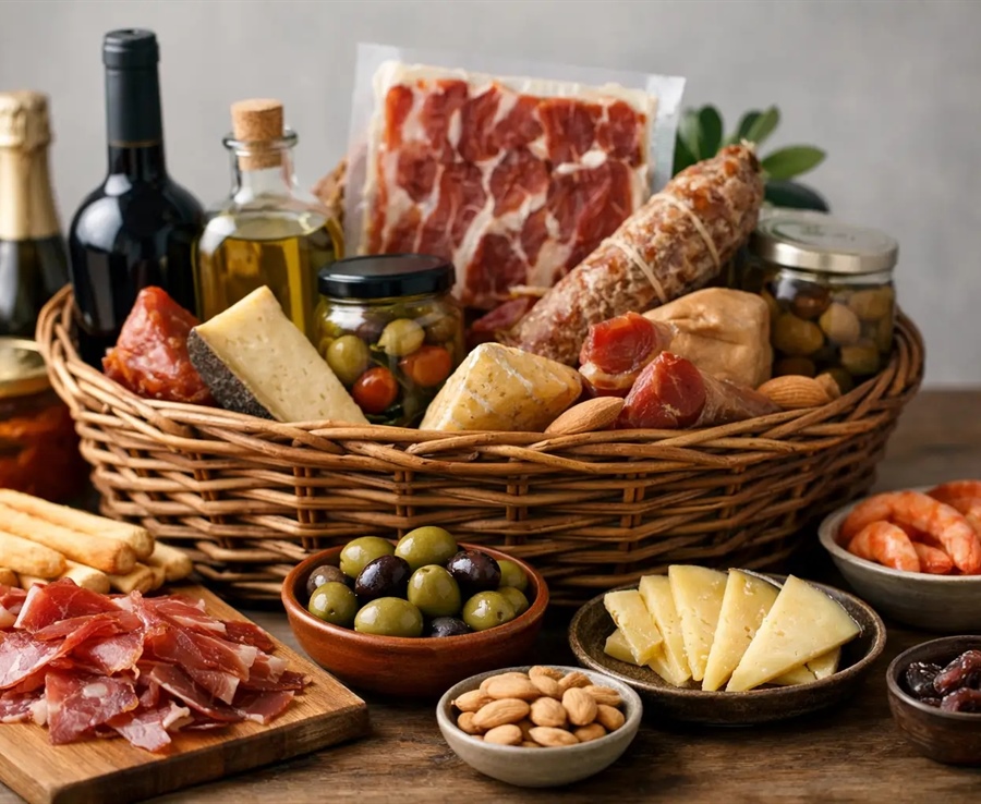 Cestas gourmet españolas que sí impresionan