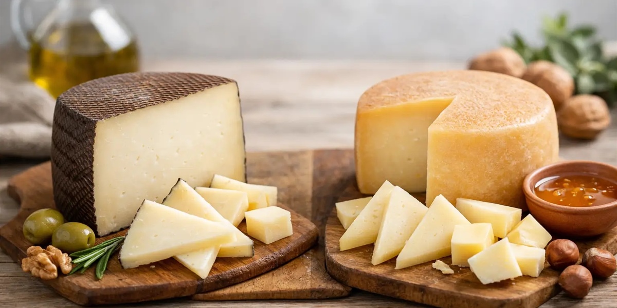 Queso manchego o Idiazabal: cuál elegir