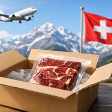 Envío de jamón ibérico a Suiza sin errores