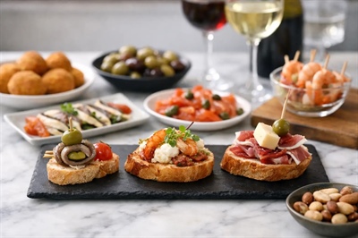 10 ejemplos de aperitivo español elegante