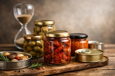 ¿Cuánto dura una conserva gourmet cerrada?