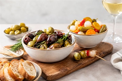 Gourmet Olives or Pickles: The Perfect Spanish Aperitif