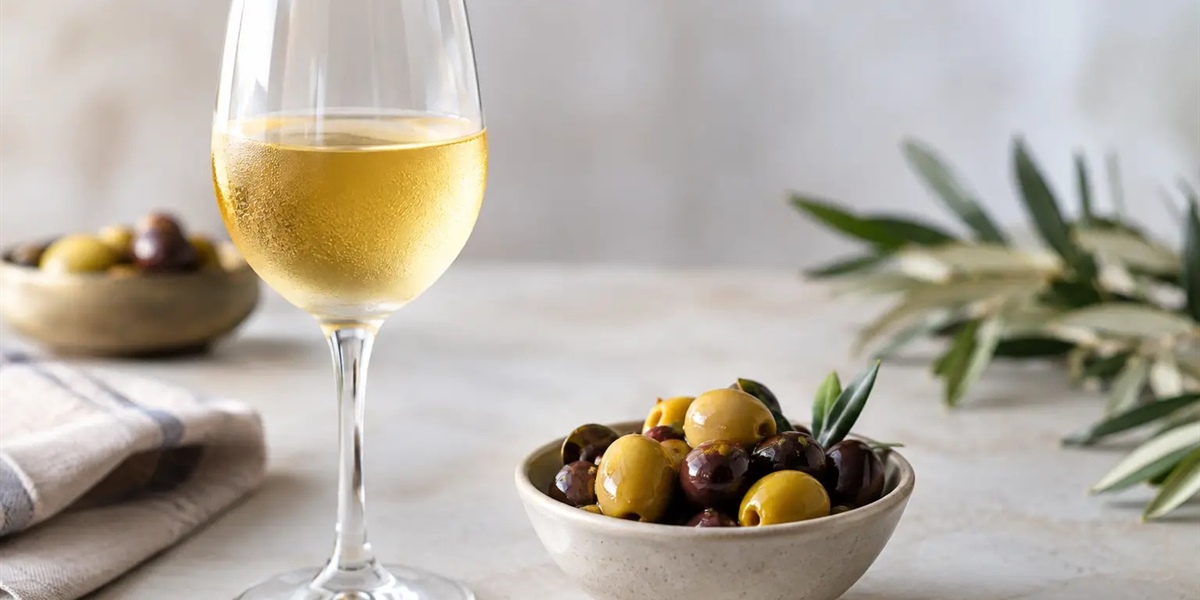 How to Pair Manzanilla Sherry with Gourmet Olives
