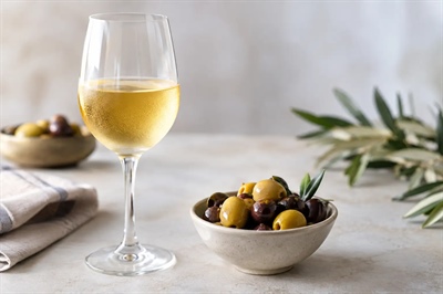 Cómo maridar manzanilla con aceitunas gourmet