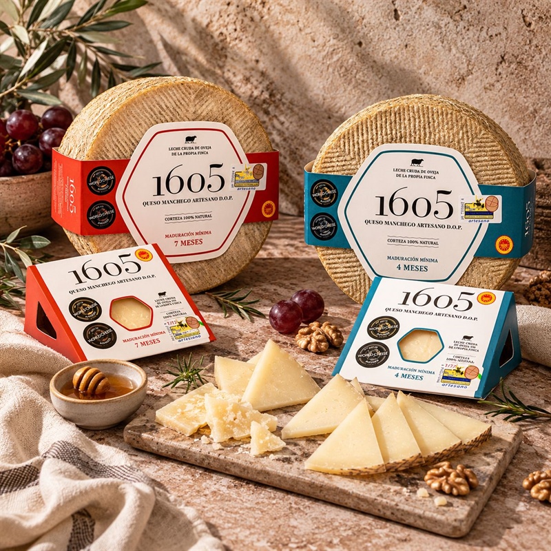 Plateau de fromages espagnols pour quatre