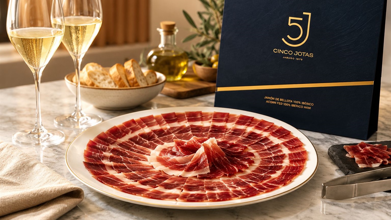 Cómo servir y conservar jamón ibérico loncheado