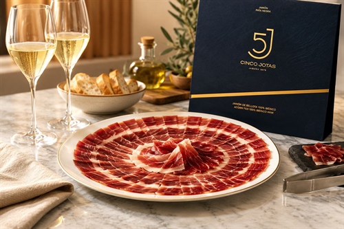 How to serve and store sliced Iberian ham