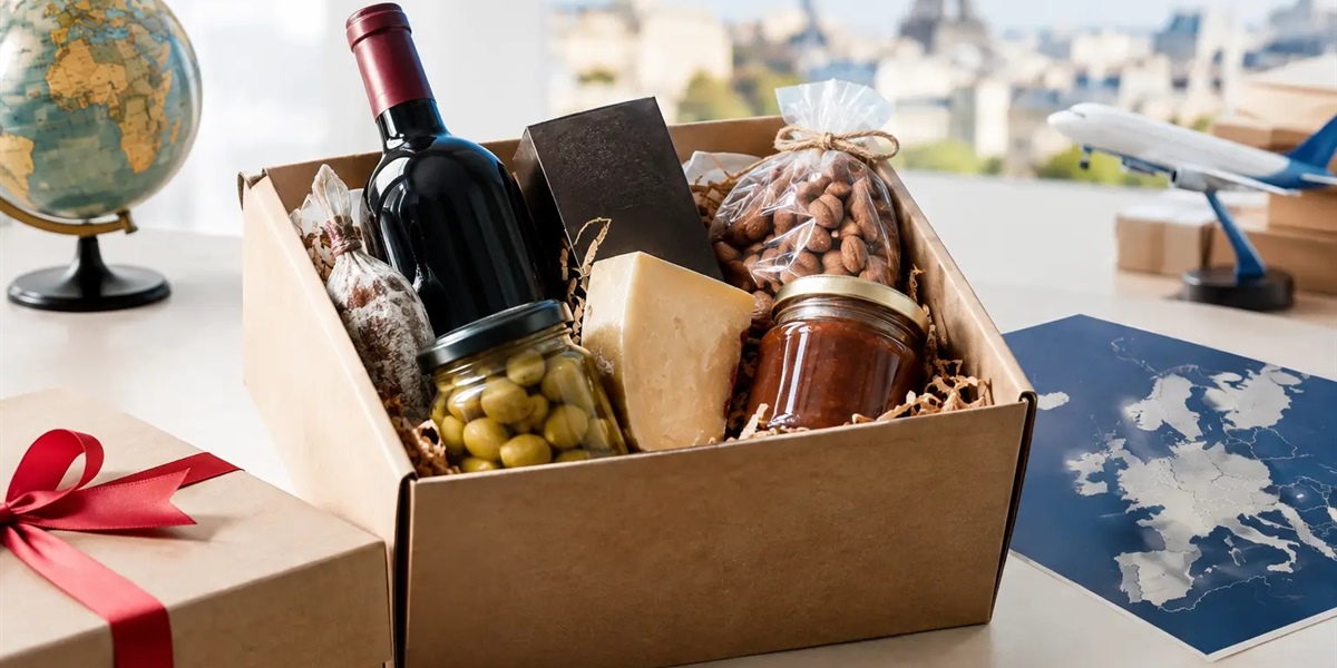 Cómo enviar regalos gourmet a Europa sin fallar
