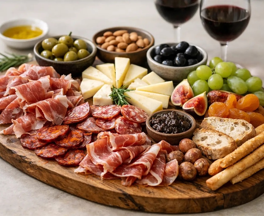 Cómo montar tabla ibérica gourmet con estilo