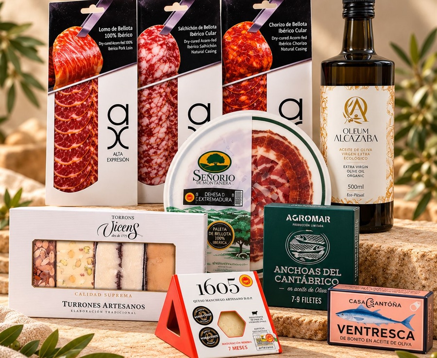 Composer un coffret cadeau gourmet espagnol