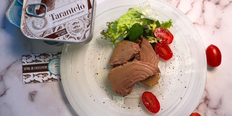 Tarantelo de Atún Rojo Salvaje en aceite de oliva, Conservera de Tarifa